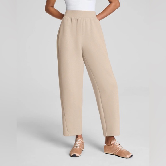 SPANX Barrel Leg AirEssentials Lounge Pants in Luxe Shimmer Women's Large - Picture 2 of 8